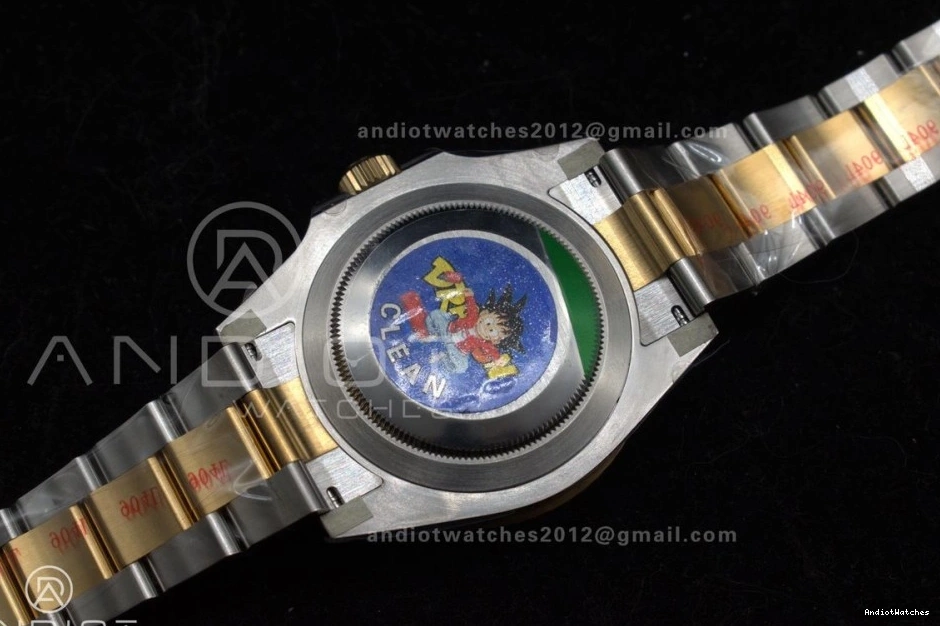 Submariner Ceramic Unique LN Steel YG VR 1135 Black SS Edition Best 1:1 Clean 904L 126613 0418